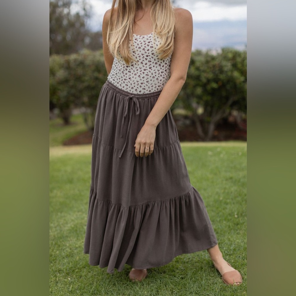 Neuflora Dusty BLUE Charleston Skirt